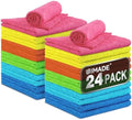 UNIMADE Microfiber Cleaning Cloth, 24 Pack Reusable Microfiber Towels by Unimade