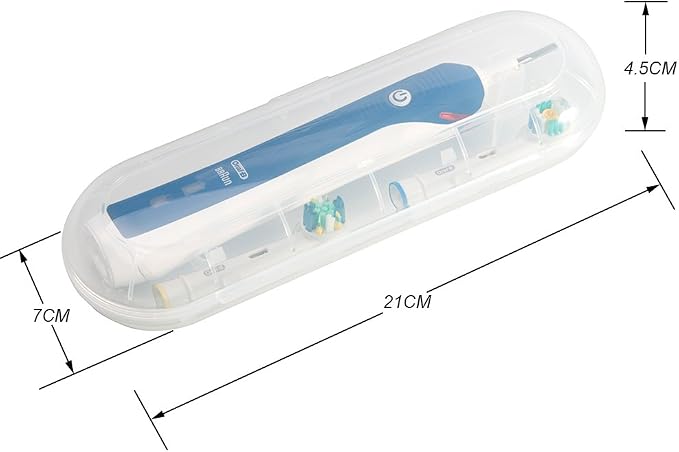 Nincha Portable Replacement Plastic Electric Toothbrush Travel Case - Image 3