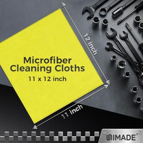 UNIMADE Microfiber Cleaning Cloth, 24 Pack Reusable Microfiber Towels - Image 3