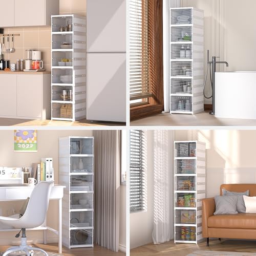 Foldable Shoe Storage Organizer, Stackable Boxes - Image 6