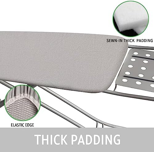 Ironing Board Cover and Pad 15x54 Inch Standard Ironing Board Cover - Image 4