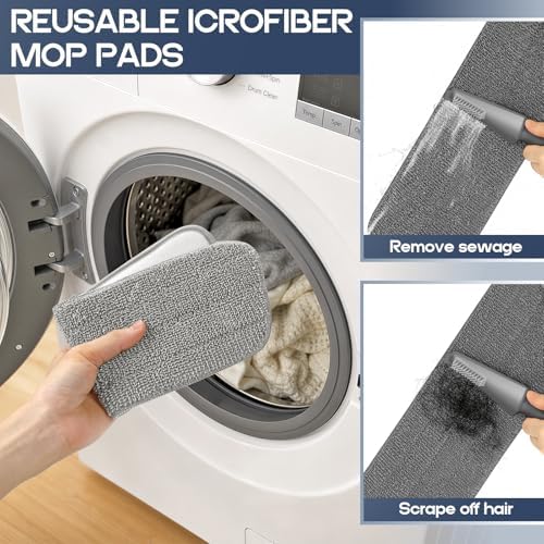 CLDREAM Microfiber Spray Mop for Hardwood Tile Floors Dust Cleaning - Image 7