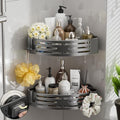 Corner Shower Caddy Suction Cup, Shower Shelves by ONXEBornforqualityNeverWasteYourMoney