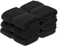 Superior Egyptian Cotton Plush & Absorbent, Face Towel Set of 6, Soft Luxury by SUPERIOR