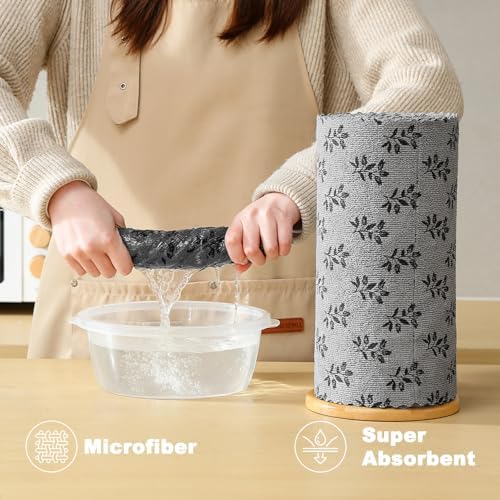 Microfiber Cleaning Cloth Roll, 80 Pack Cleaning Towels, Lint Free Rags Paper - Image 5