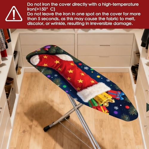 Nuxovilar Winter Stocking Ironing Board Cover 15x54 Inches Polyester - Image 4