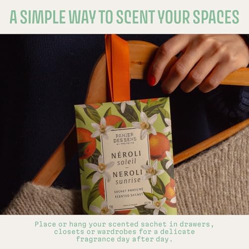 Panier des Sens Orange Blossom Neroli Scented Sachets, 1 oz - Image 4