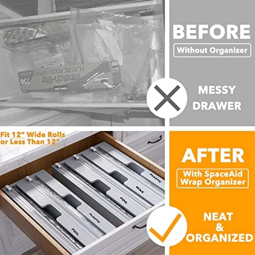 SpaceAid WrapNeat 3 in 1 Wrap Organizer - Image 2