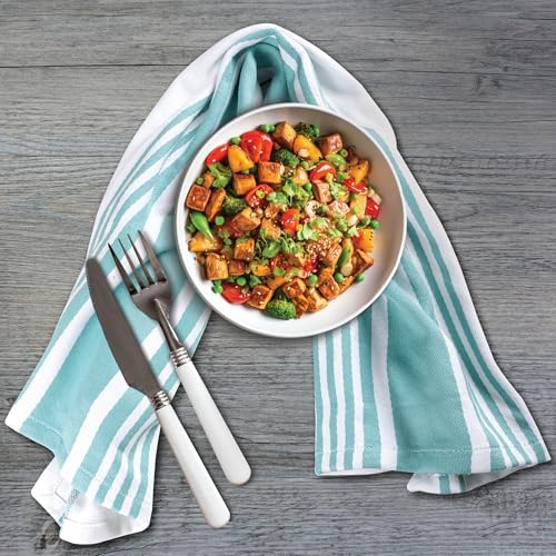 Urban Villa Kitchen Towels Cotton Dish Towels 20”x30” Multi - Image 4