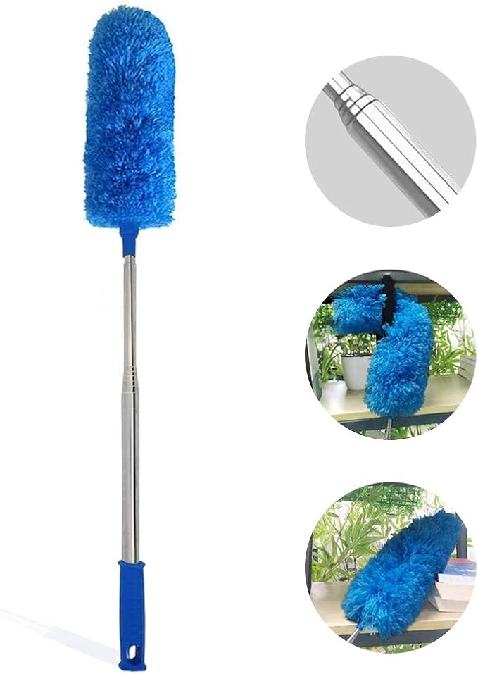 DELUX Microfiber Feather Duster Extendable Duster - Image 5