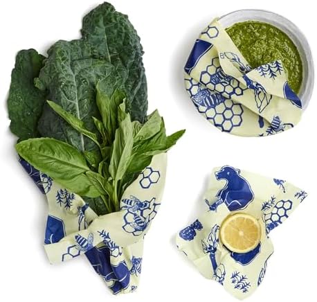 Bee's Wrap Beeswax Food Wraps, 3 Pack Assorted - Image 3