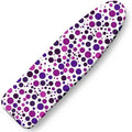Ironing Board Cover and Pad, Thick Scorch Resistant Padding Purple Dots Print by Unknown