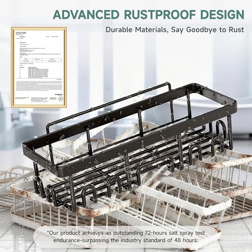 Veken Shower Caddy 5-Pack, Bathroom Organizers and Storage Shelves - Image 4