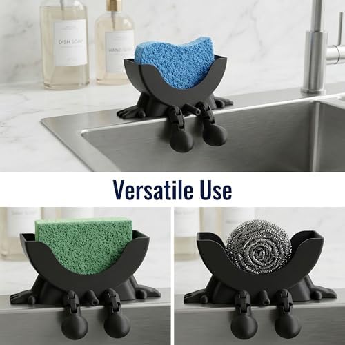 Cute Smiley Sponge Holder, Kitchen Sink Caddy - Image 5