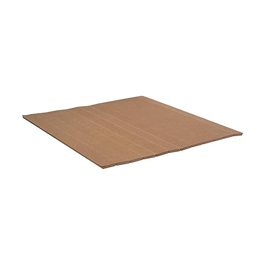 Outwater 4ft Wide x 8ft High x 5/32in Thick Unfinished White Oak Veneer Decorative Wall Tambour Panel with 1in Slats – Flexible and Customizable for Interior Applications