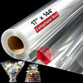 MITINU 144 Ft Clear Cellophane Wrap Roll by MITINU