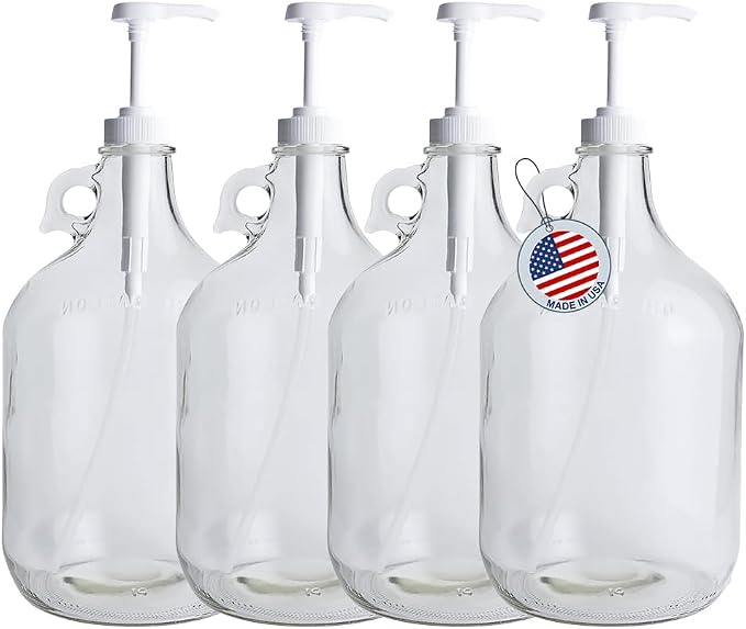 Glass Laundry Detergent Dispenser 4-Pack - Image 8