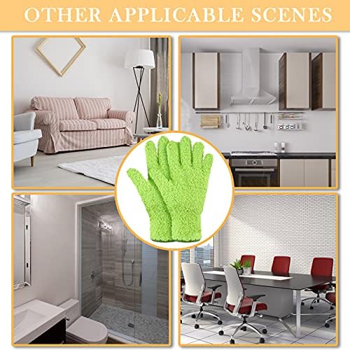 Patelai 3 Pairs Microfiber Dusting Gloves - Image 7