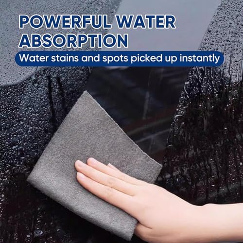 SakerPlus Thickened Magic Cleaning Cloth, 15 Pieces Lint Free Microfiber Cloth - Image 2
