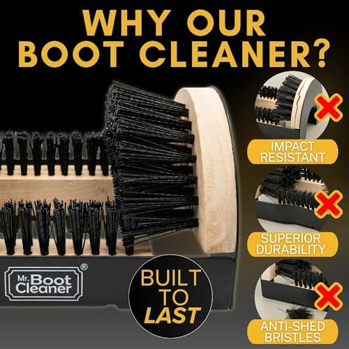 Heavy Duty Boot Cleaner Scrubber, - Image 4