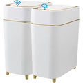 2-Pack - Automatic Compact Trash Can - Smart Garbage Can | Waste Basket by Yatmung