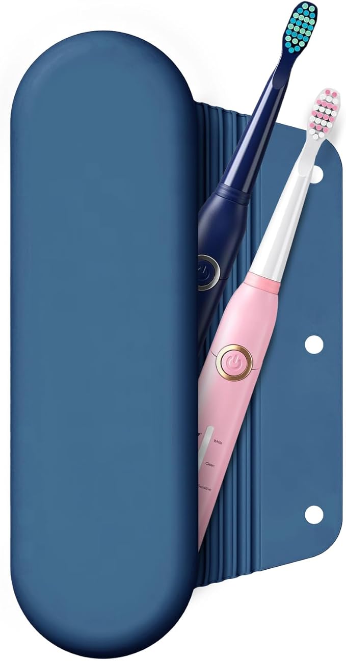 Silicone Electric Toothbrush Travel Case, Manual Toothbrush Travel Cover by iTokGok