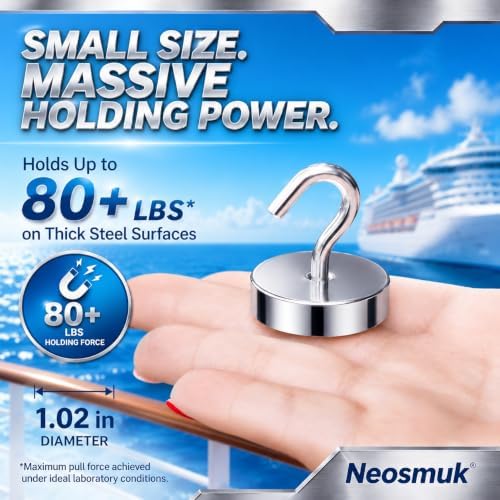 Neosmuk Magnetic Hooks Steel Tube Design - Image 2