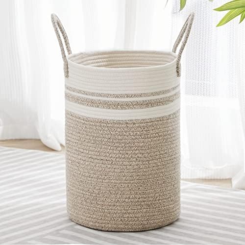 VIPOSCO 30L Small Woven Laundry Basket Hamper by VIPOSCO