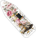 Nuxovilar Spools Roses Ironing Board Cover 15x54 Inches Polyester by Nuxovilar