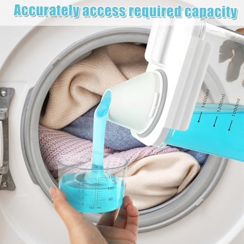 4 Pack Laundry Detergent Dispenser 61oz Plastic Liquid Detergent Dispenser - Image 5