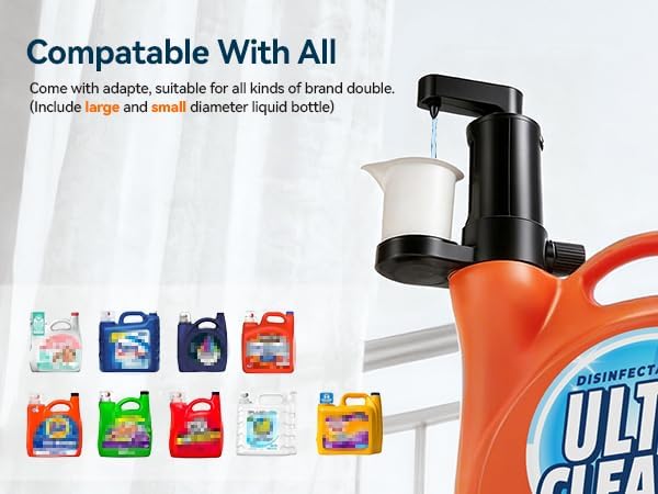 Electric Laundry Detergent Dispenser, Automatic Laundry Dispenser - Image 3