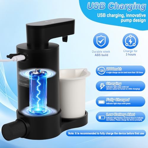 Electric Laundry Detergent Pump, Reusable Smart Laundry Detergent Dispenser - Image 5