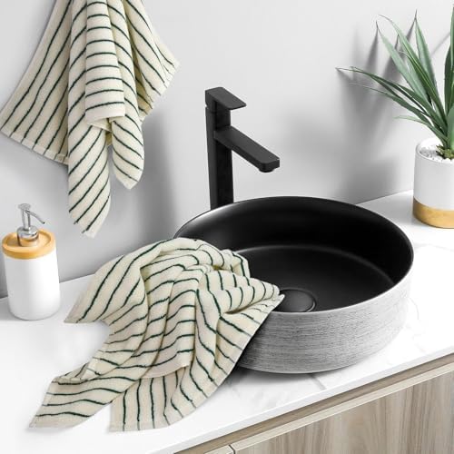 Jacquotha Green Striped Hand Towels - Image 3
