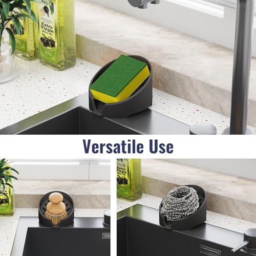 NiHome Silicone Sponge Holder for Kitchen Sink, Fits Scrub Daddy Mommy - Image 6
