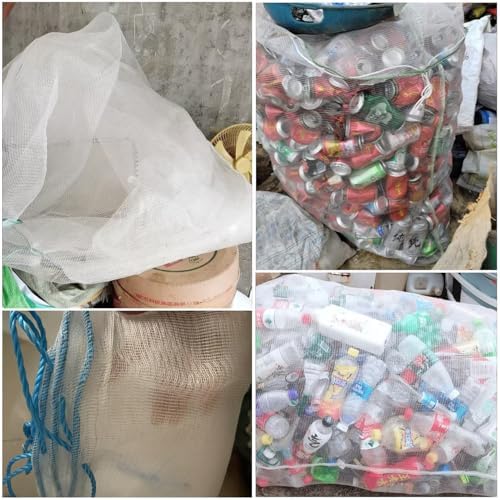 Extra Large Mesh Bag 100 Gallon 60''x48'' Multipurpose Drawstring Storage - Image 7