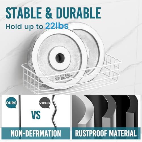 TAILI Shower Caddy Suction Cup 2 Pack - Image 3