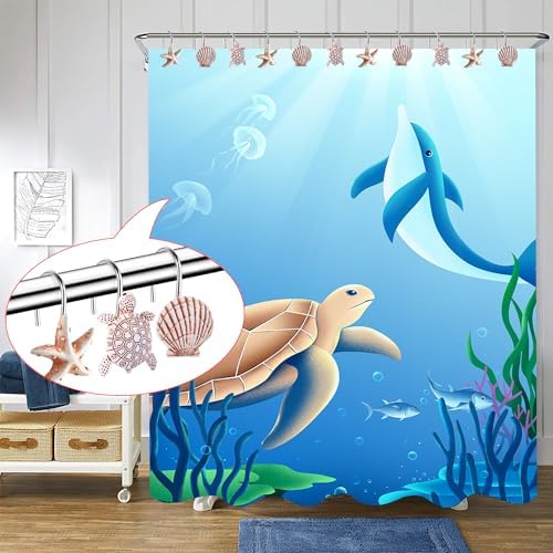 Decorative Shower Curtain Hooks - Image 2
