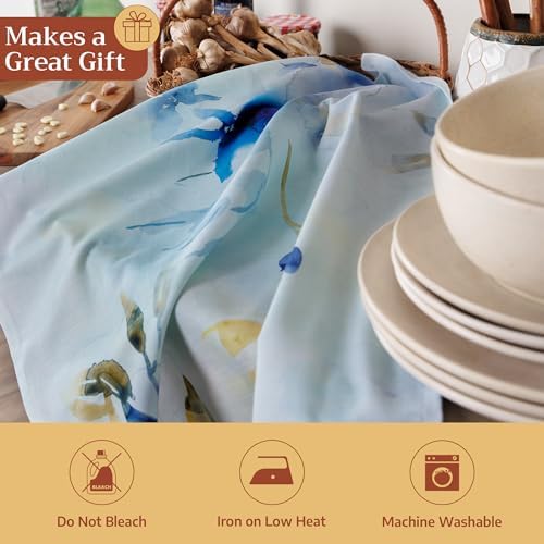Maison d' Hermine Kitchen Towels Set of 3 Reusable 100% Cotton 27.50" x 20" - Image 5