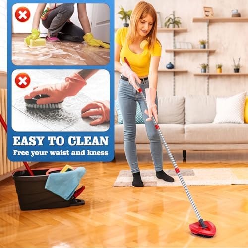 4 Pack Spin Mop Replacements Head Compatible - Image 5