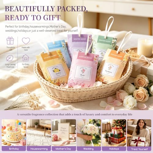 18 Pack Assorted Scented Sachets - Image 6