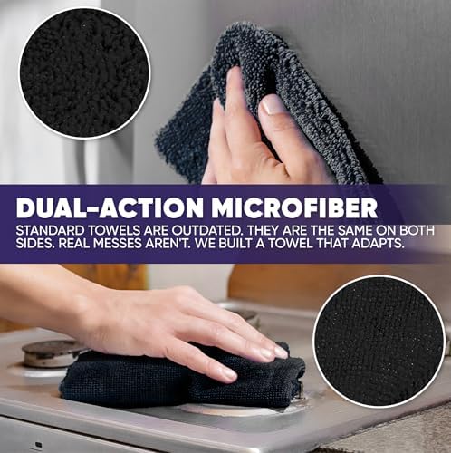 Microfiber Wholesale Pronto Cloths, Dual-Sided Microfiber Cleaning Towels - Image 3