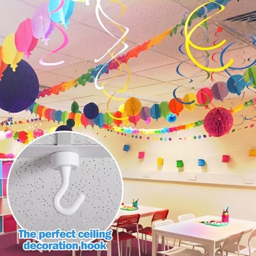 20 Pack Classroom Magnetic Drop Ceiling Hooks - Image 5