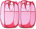 TECHMILLY Collapsible Mesh Pop Up Laundry Hamper by TECHMILLY