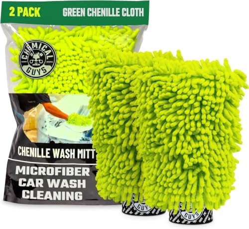 Chemical Guys MIC493 Chenille Premium Scratch-Free Microfiber Wash Mitt by ChemicalGuys