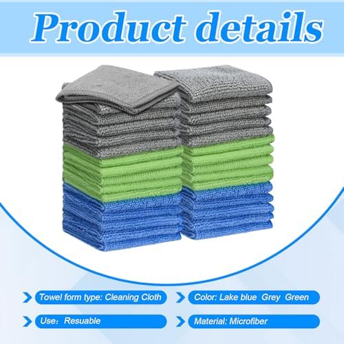 Tanlade 30 Pcs Dry Erase Cloth, 6 X 6 Inch - Image 3