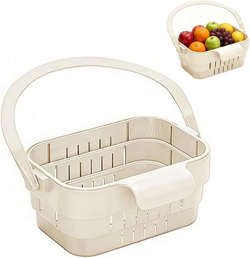Foldable Hanging Sink Drain Basket, Stretchable Kitchen Colander by Unknown