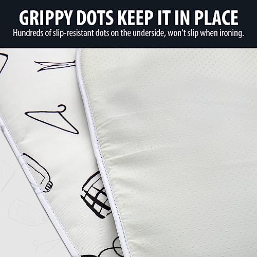 Seiritex Ironing Mat for Table Top, Portable Ironing Pad 39.4 x 18.9 inch Iron - Image 4
