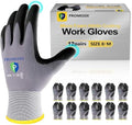 PROMEDIX P Nitrile Coated Work Gloves, MicroFoam Safety Work Gloves Men by PROMEDIXP