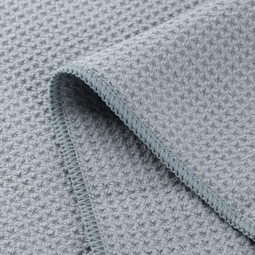 POLYTE 340 GSM Microfiber Waffle Kitchen Dish Tea Towel, 16x28 in, 12 Pack - Image 5