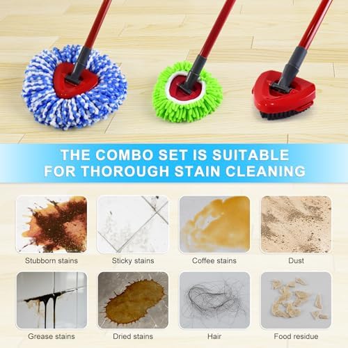 Mop Head Replacement for O Cedar, Spin Mop Replacement Head for Ocedar - Image 2